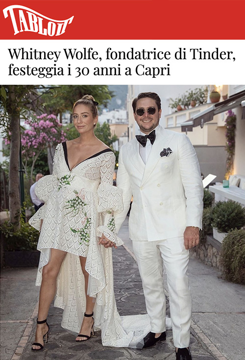 Whitney Wolfe Festeggia I 30 Anni a Capri — Tabloit, Sugokuii Events